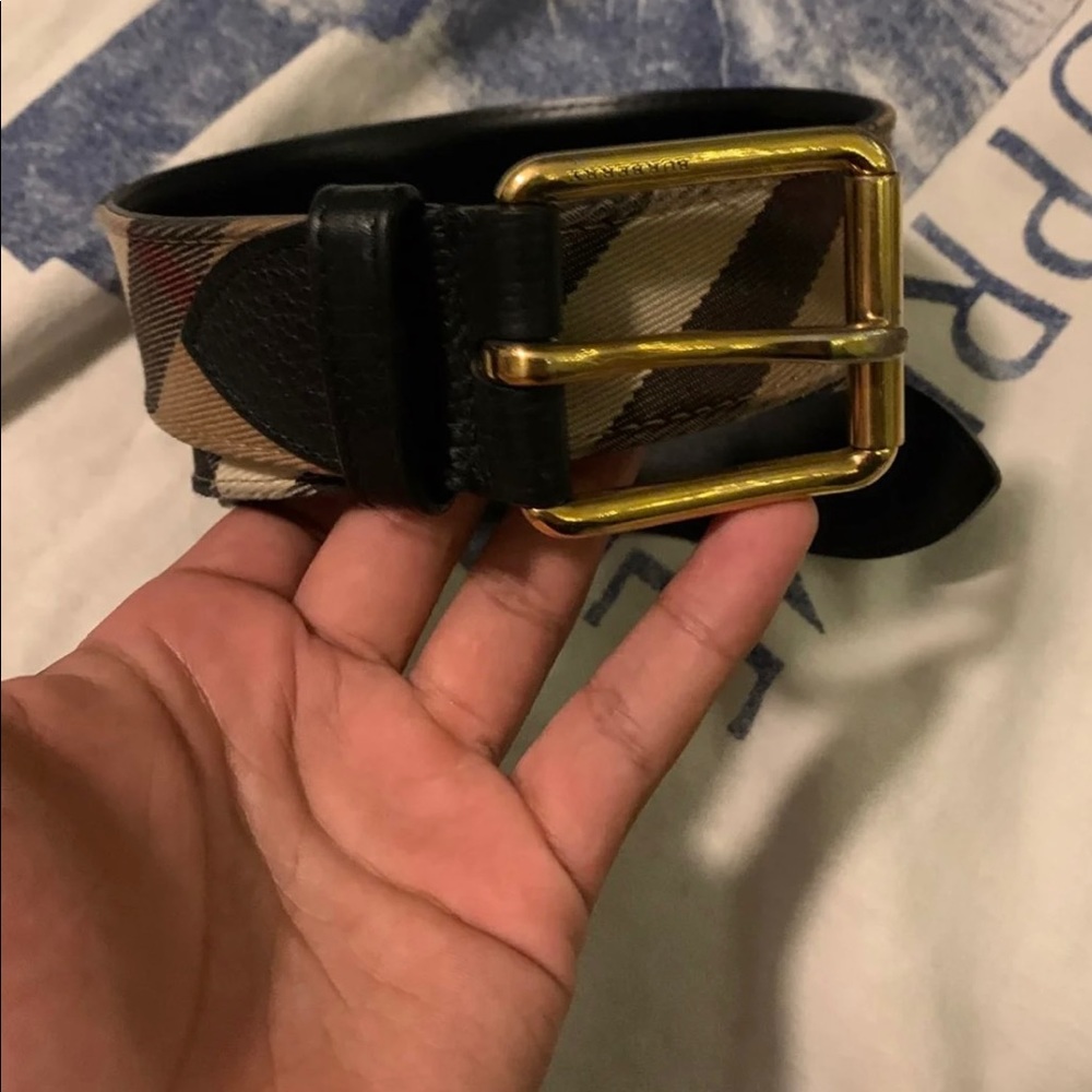 Burberry men belt classic - Picture 2 of 3